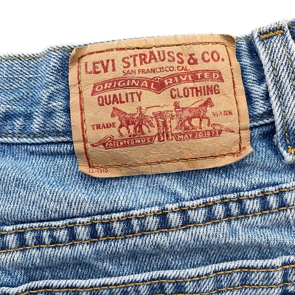 Levi's 550 Jeans Relaxed Tapered Women's 30x30 / 12M Blue Light High Rise Mom - Picture 10 of 12